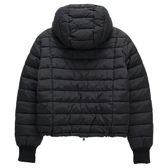 Bitter Cells Hood Check Light Puffer Jacket