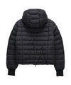 Bitter Cells Hood Check Light Puffer Jacket