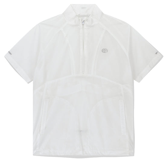 Mahagrid Half Zip Panel Windbreaker