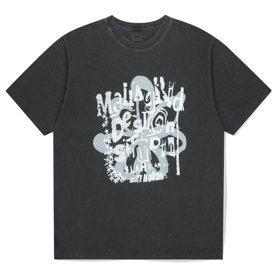 Mahagrid Flower Star Pigment Tee