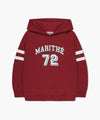 Marithé François Girbaud Kids Stripe Printed Hoodie