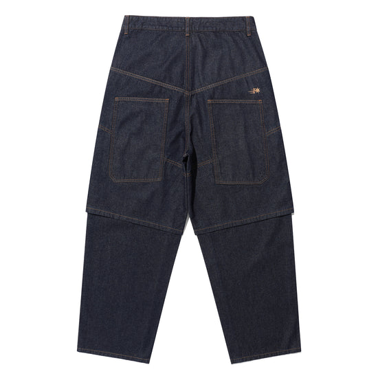 Nice Ghost Club Layered Washed Jeans