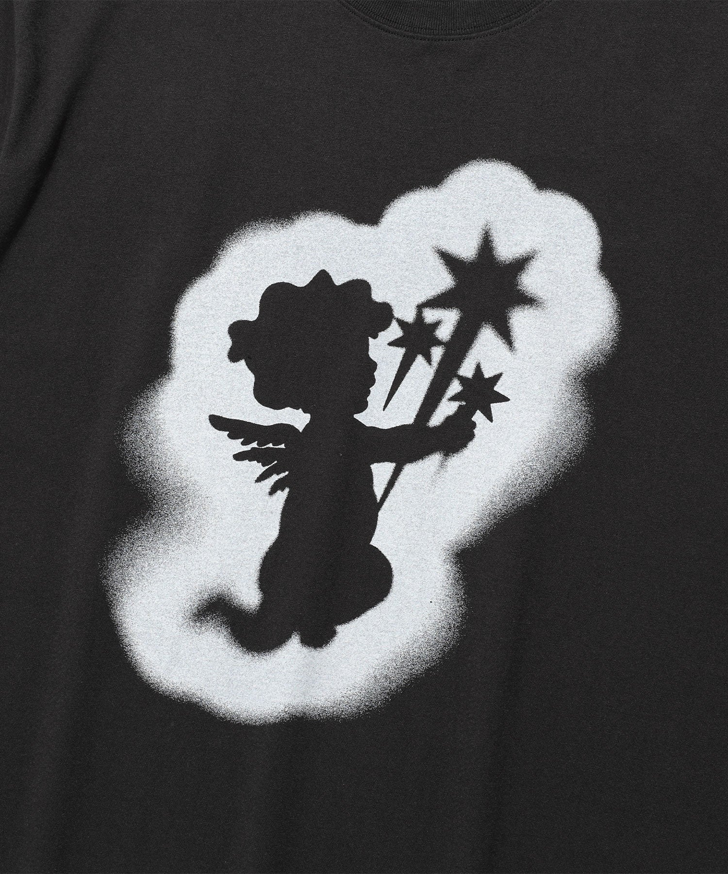 Nice Ghost Club Baby Angel Silhouette Tee