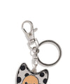 Nice Ghost Club Devil Bear Doll Metal Key Ring [Silver]