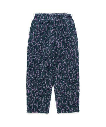 Cavish Bubble Boa Fleece Pants [Green]