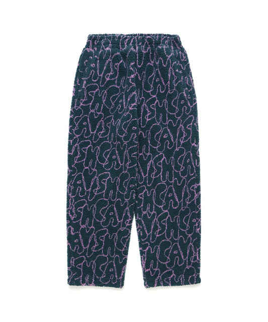 Cavish Bubble Boa Fleece Pants [Green]
