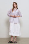General Idea WOMAN Summer Wrinkle Sheer Shirt
