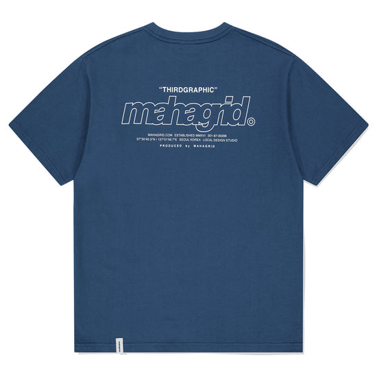 Mahagrid Back Third Logo Tee