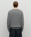 Marithé François Girbaud ARGYLE JQD KNIT PULLOVER Heather Gray