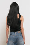 General Idea WOMAN Temperature Cut U-Neck Knit Sleeveless