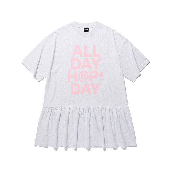 Nice Ghost Club X JIMMIZO ADHD DRESS BIG BIG TEE [LIGHT GREY]