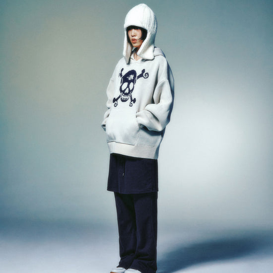 Nice Ghost Club Logo Sweat Layered Pants