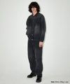 Mahagrid Western Denim Pant [Black]