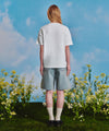 Marithé François Girbaud [MARITHE_DISNEY] MICKEY_W BERMUDA DENIM PANTS light blue