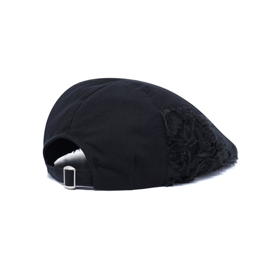 Nice Ghost Club Flower Lace Skull Hunting Cap