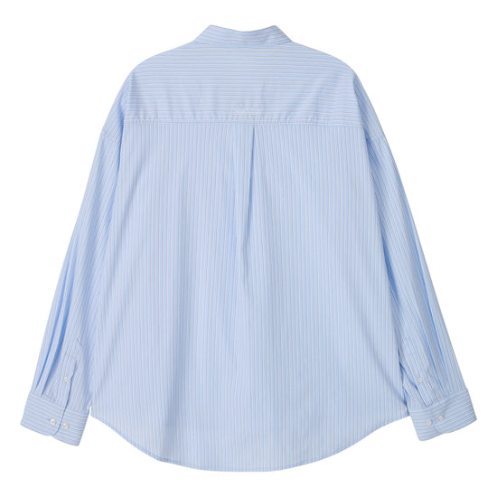 Bitter Cells Oversized Milo Stripe Shirt - Blue
