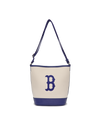 MLB Basic Big Logo Canvas Bucket Bag