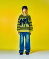 Nice Ghost Club Side Panel Bootscut Denim Pants [Blue]