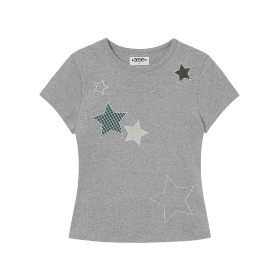 AEAE Check Star Tee