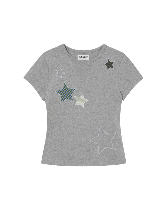AEAE Check Star Tee
