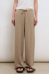 General Idea WOMAN Cooling Semi-Wide Knit Pants [TAUPE]