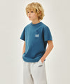 Marithé François Girbaud [6/16 Pre-Order] Kids Doodle Classic Logo Pocket Point Tee White