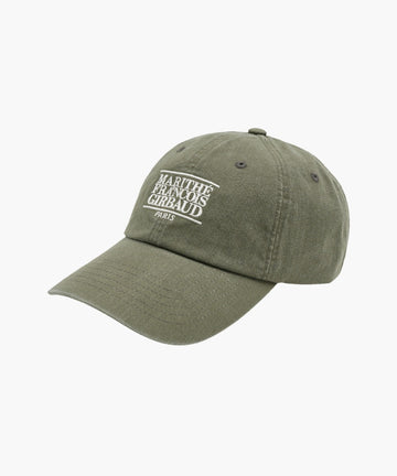 Marithé François Girbaud Washed Small Classic Logo Cap