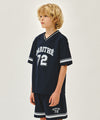 Marithé François Girbaud Kids V Neck Nylon Woven Tee