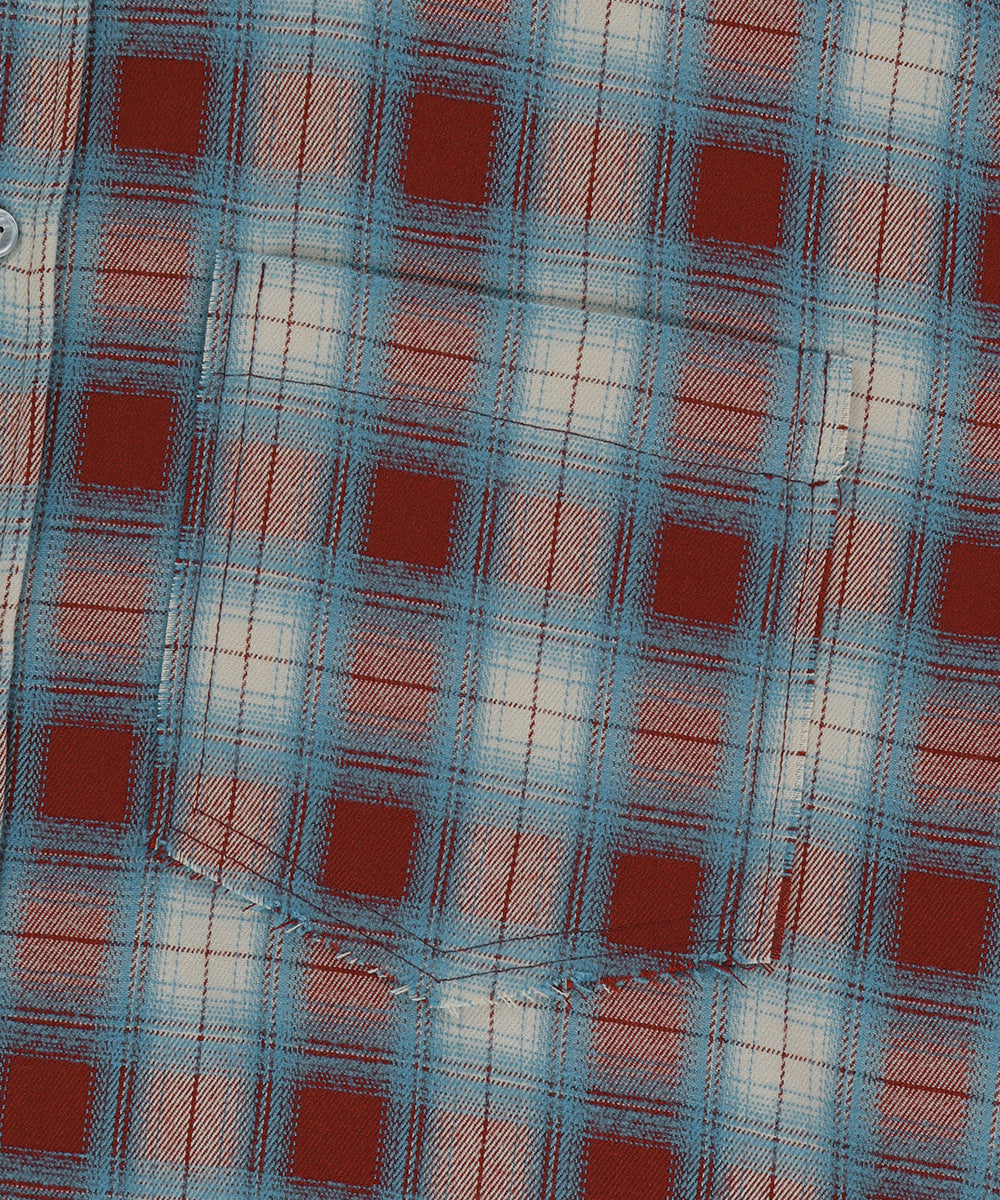 Mahagrid Raw Cut Ombre Shirt