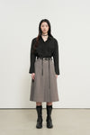 General Idea WOMAN Real Leather Minimal Western Belt