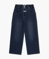 Marithé François Girbaud Kids Out Pocket Denim Pants (Brushed) Blue