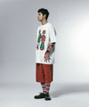 Nice Ghost Club Soul Pussy Cat Ghost Soul Girl Big Big Tee White