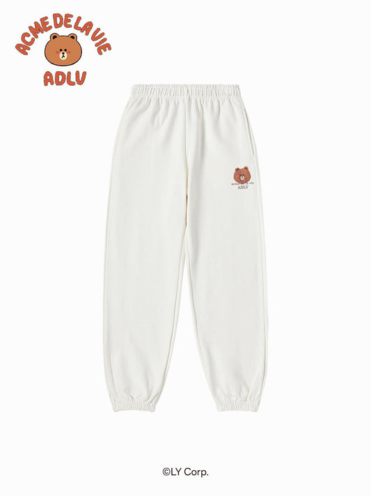 ADLV Basic Logo with Line Friends Jogger Pants