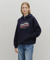 Marithé François Girbaud Vintage Stamp Graphic Hoodie (Brushed) Oatmeal