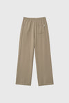 General Idea WOMAN Cooling Semi-Wide Knit Pants [TAUPE]