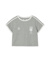 AEAE Athlete Stripe Half T-Shirt