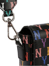 MLB Monogram Rainbow Hoodie Bag