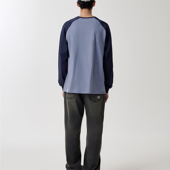 Mahagrid International Raglan Long Sleeve Tee