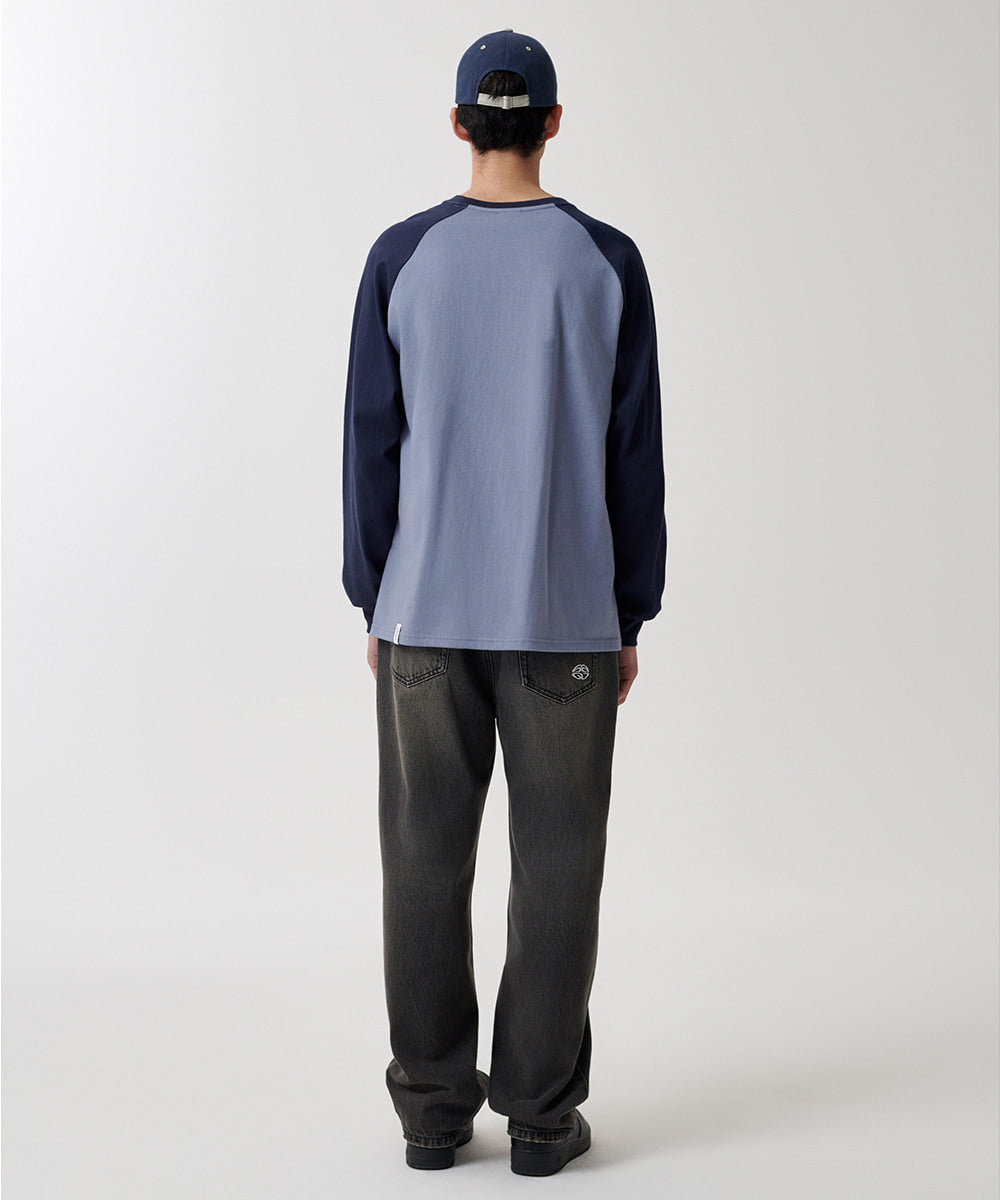 Mahagrid International Raglan Long Sleeve Tee