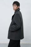 General Idea MAN Wool Blended Double Peacoat