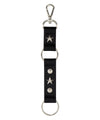 Mahagrid CONCHO LEATHER KEYCHAIN [BLACK]