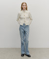 Marithé François Girbaud W 3 POCKET BOUCLE CARDIGAN