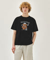 Marithé François Girbaud MARINE DRAWING DOODLE GRAPHIC TEE