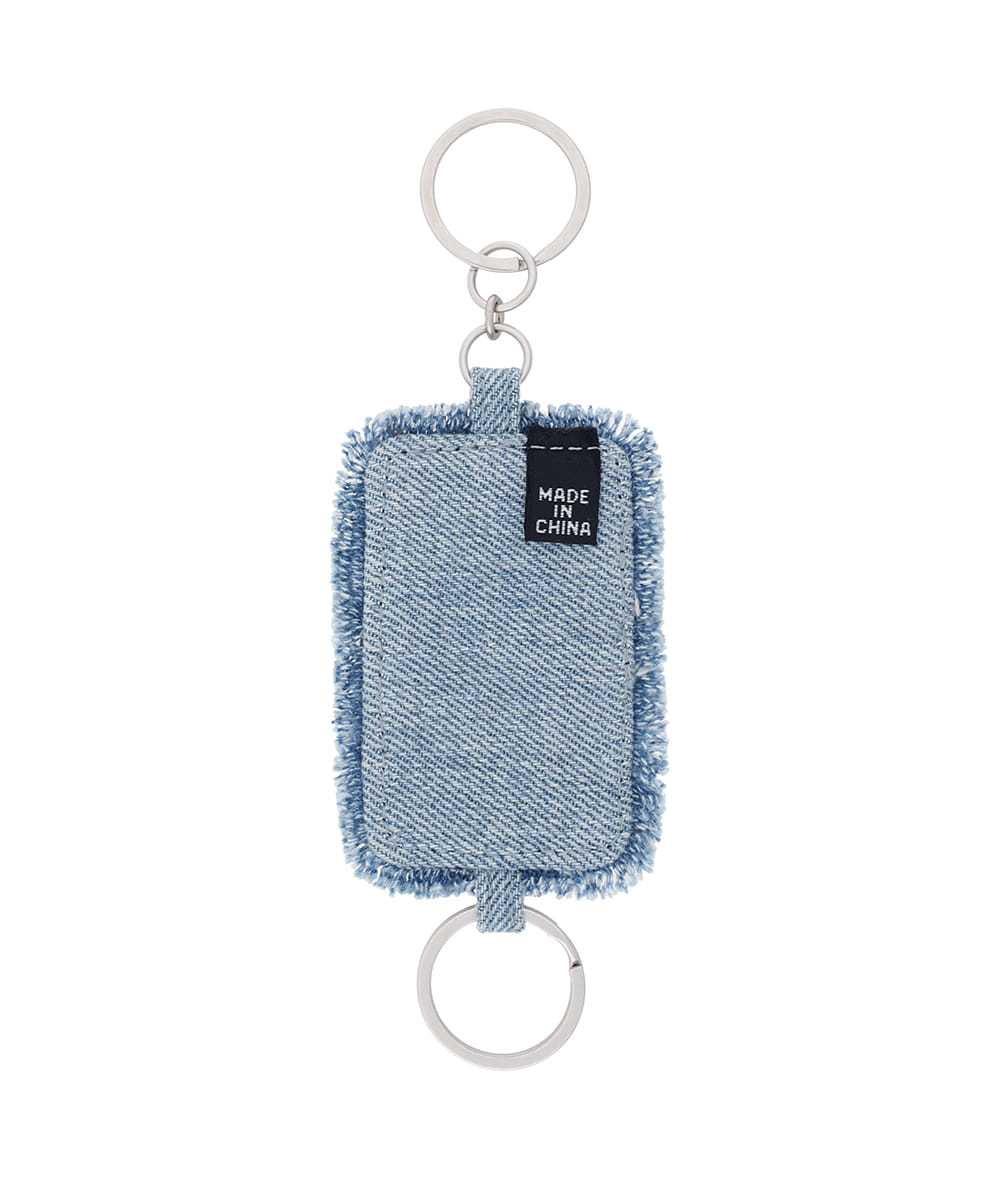 Cavish RAWCUT WASHED DENIM KEYRING