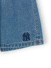 MLB Women's Varsity Vintage Denim Cargo Pleated Skirt