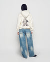 ADLV Fuzzy Dragon Artwork Hoodie