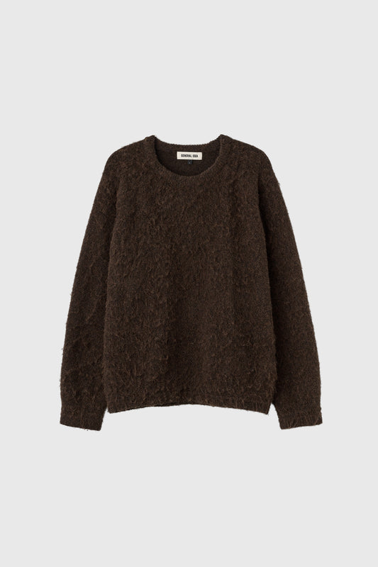 General Idea UNISEX Hairy Knit Pullover