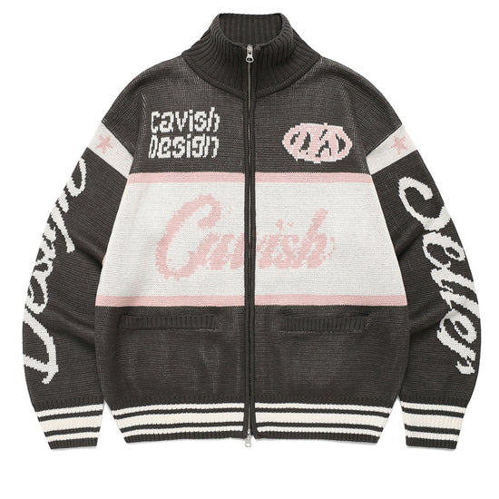Cavish Racing Team Knit Zip Up