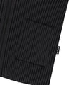 Mahagrid Two Tone Zip Up Cardigan