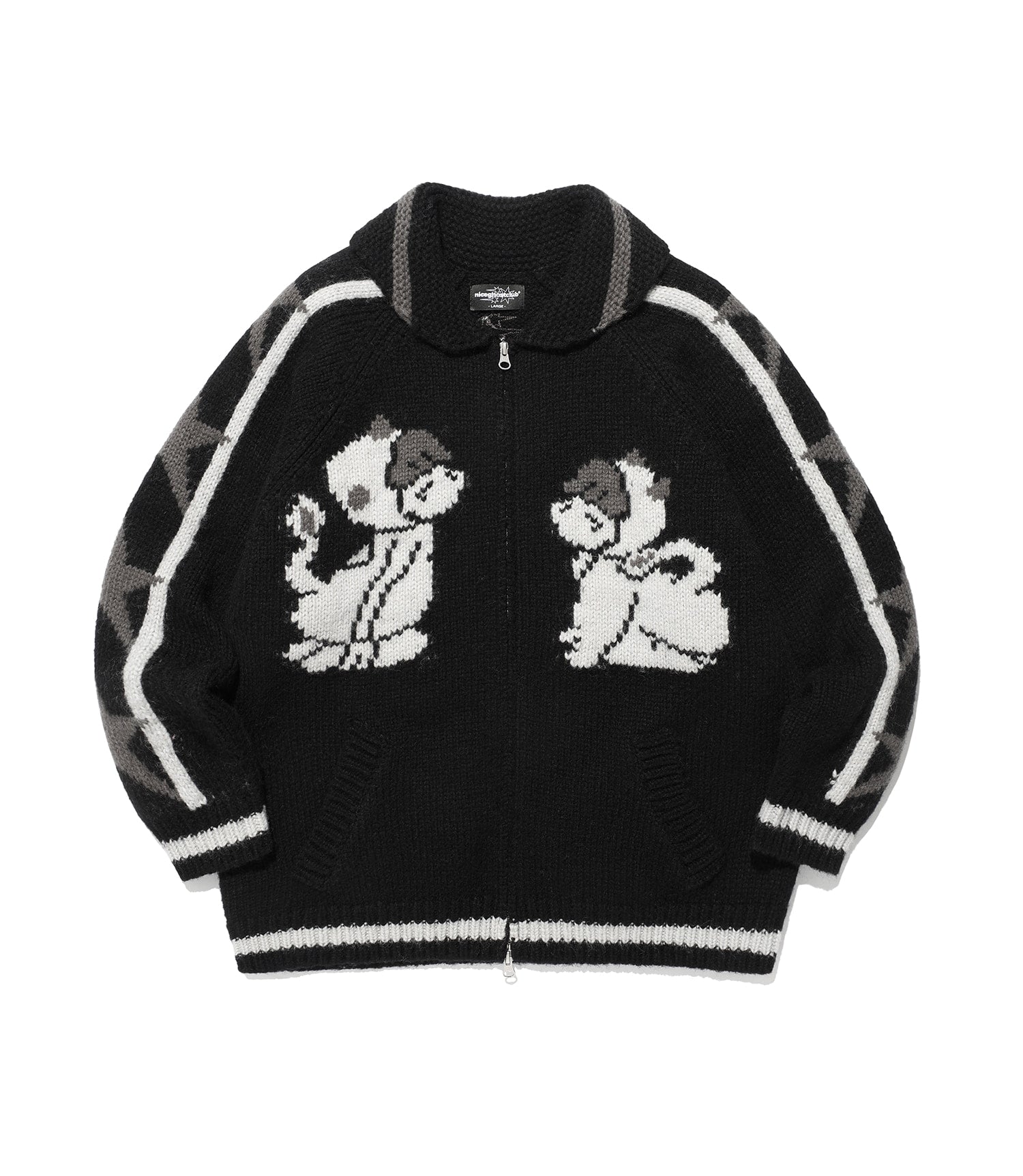 Nice Ghost Club Devil Cowichan Sweater